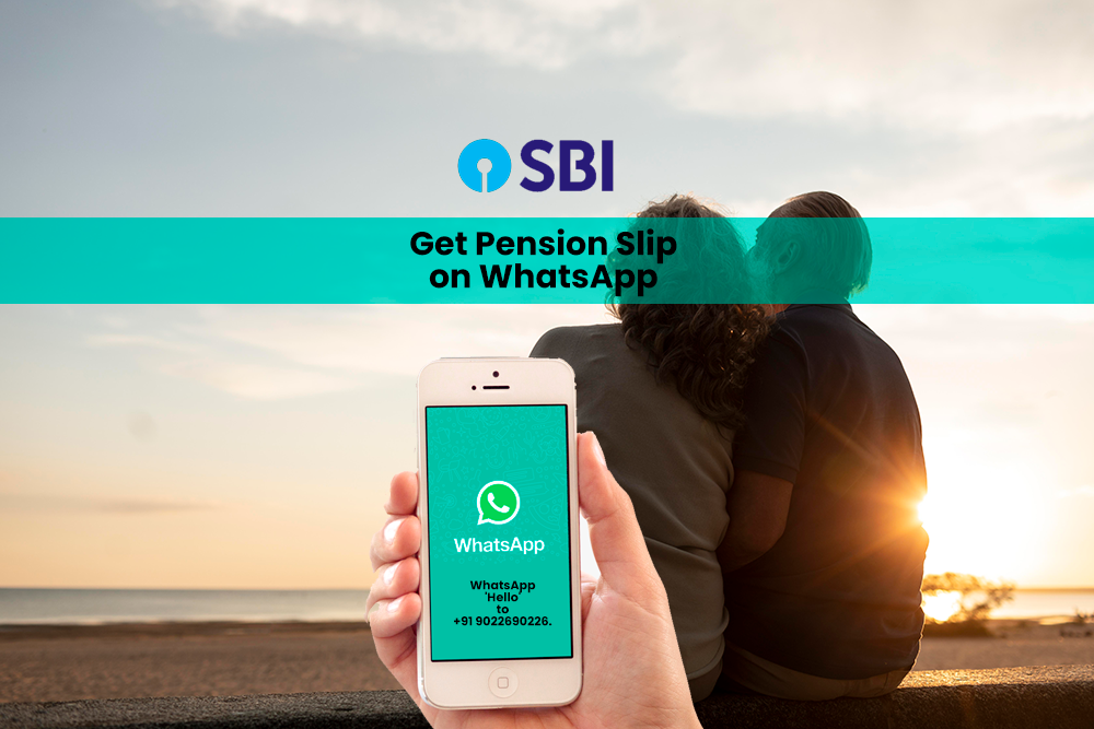 SBI Pension Slip on WhatsApp